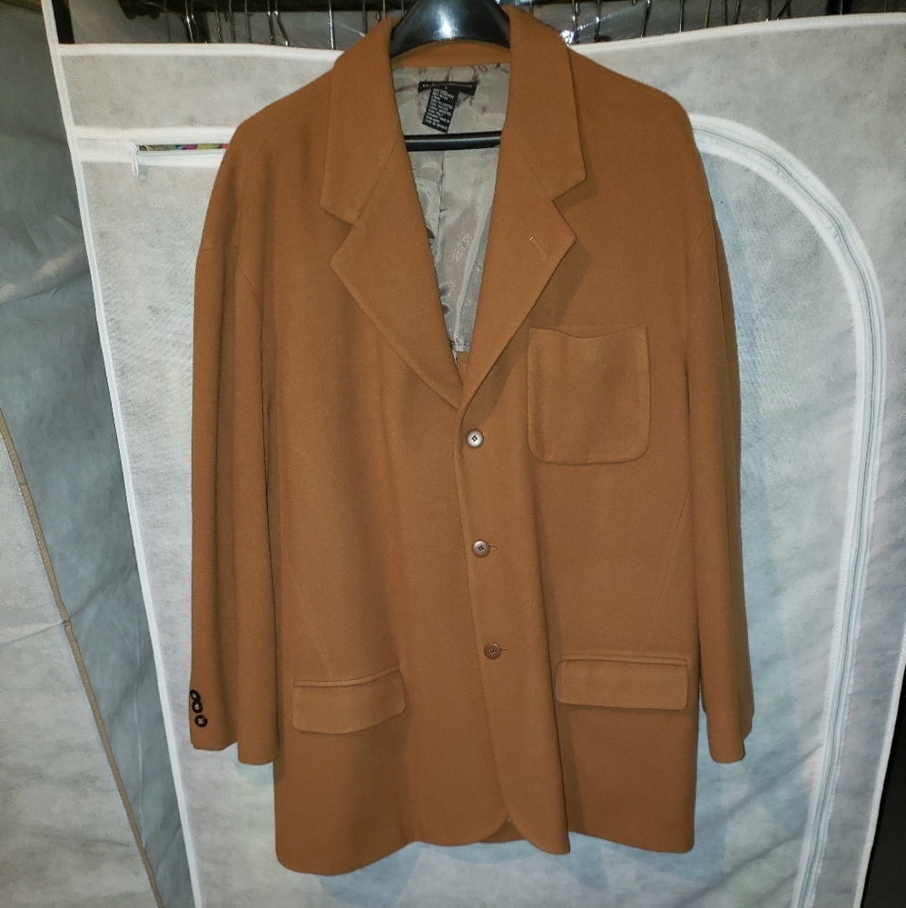 Rust 3 button sport jacket